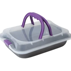 Plat à four et couvercle avec anses^Gifi Clearance