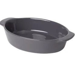 Plat à four ovale gris^Gifi