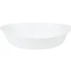 Plat à four ovale Luminarc verre blanc 32 cm^Gifi Online