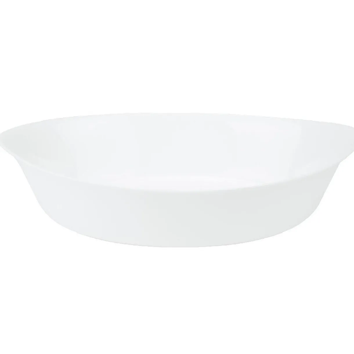 Plat à four ovale Luminarc verre blanc 32 cm^Gifi Online