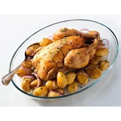 Plat à four ovale transparent^Gifi Sale