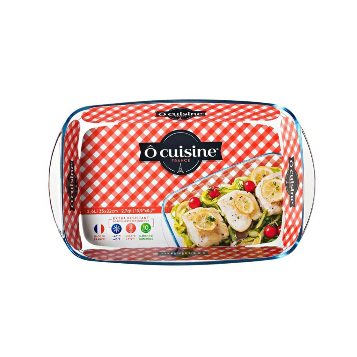 Plat à four rectangle verre^Gifi Sale