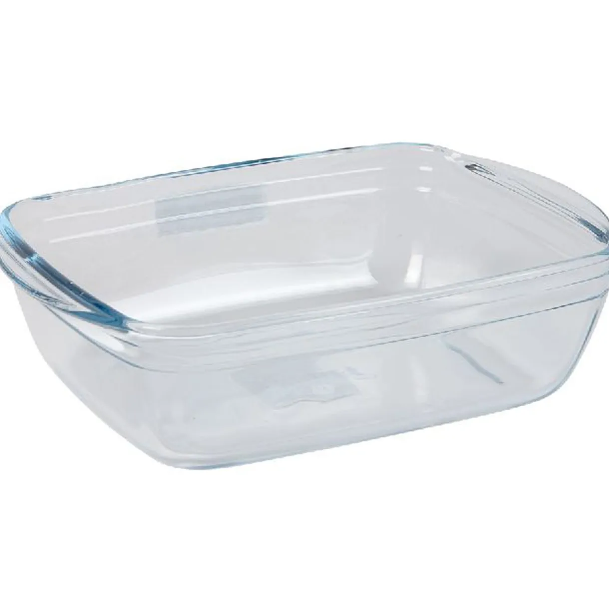 Plat à four rectangulaire en verre avec couvercle^Gifi Outlet