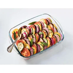 Plat à four rectangulaire verre transparent^Gifi Discount