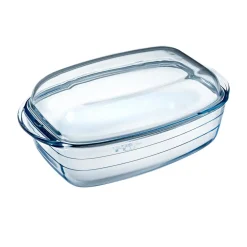 Plat à four rectangulaire transparent 6,5 L^Gifi Outlet