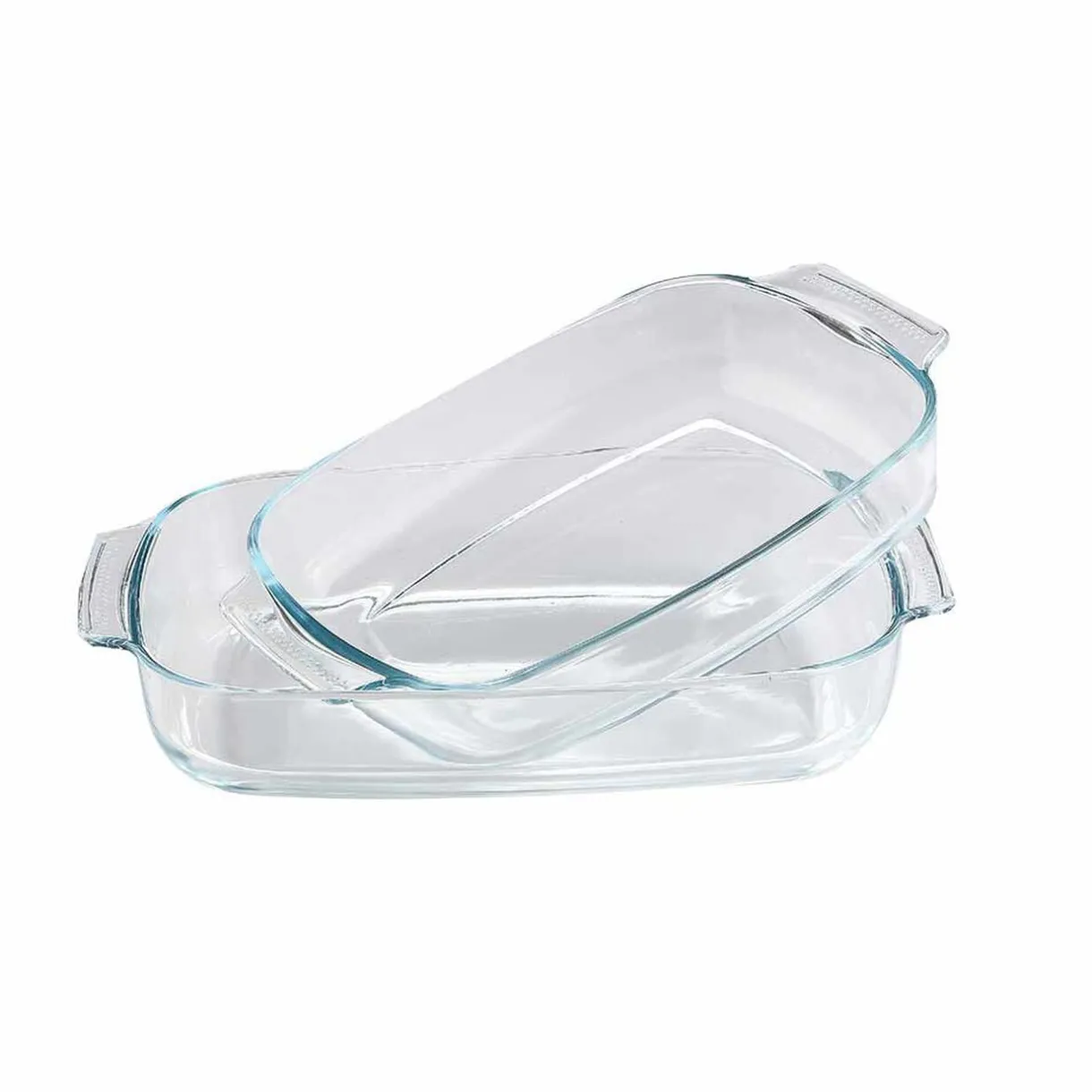 Plat à four rectangulaire en verre x 2^Gifi Online
