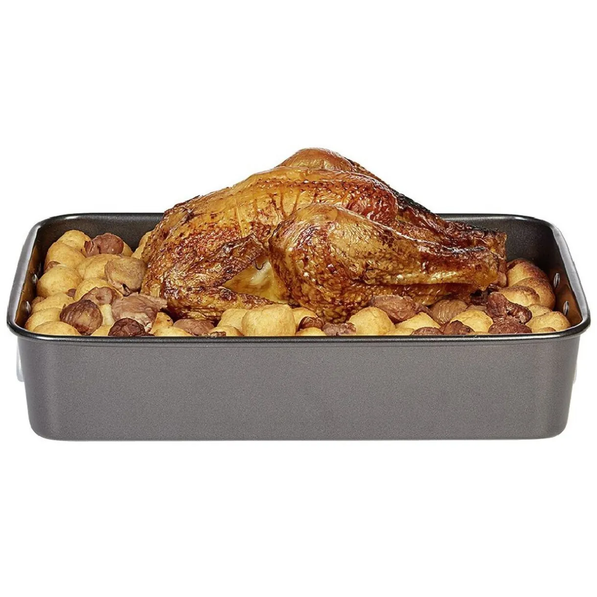 Plat à four rectangulaire avec poignées 40x28x8 cm^Gifi Online