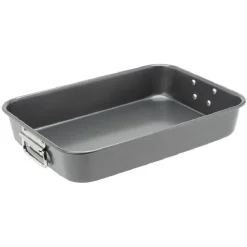 Plat à four XXL antiadhésif inoxydable^Gifi