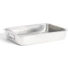 Plat à lasagnes en inox 37x27,5xH6,5cm^Gifi Outlet