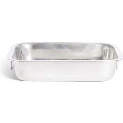 Plat à lasagnes en inox 27x19,5xH6,5cm^Gifi Clearance