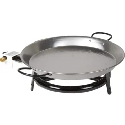 Plat à paella ø 40 cm avec réchaud gaz et trépied H66 cm^Gifi