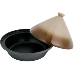 Plat à tajine fonte d'aluminium Ø30xH20cm^Gifi Hot