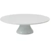 Plat à tarte sur pied blanc^Gifi Outlet