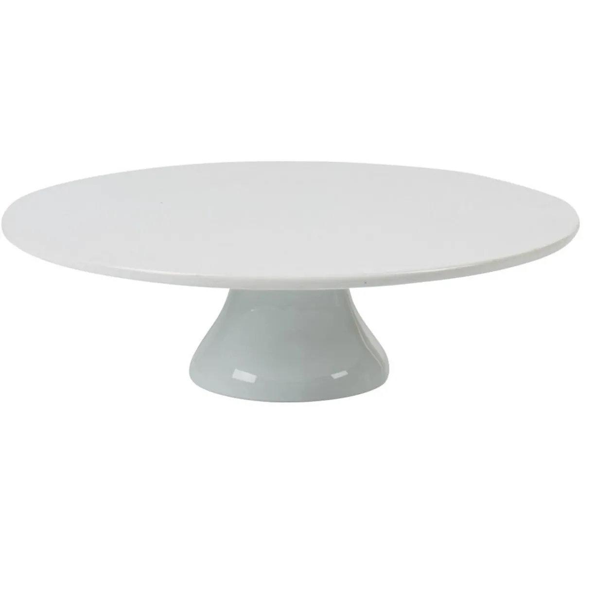 Plat à tarte sur pied blanc^Gifi Outlet