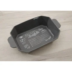 Plat de cuisson rectangulaire XXL design recette tartiflette^Gifi Outlet