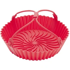 Plat de cuisson silicone multiusage silicone rouge^Gifi Online