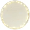 Plat de présentation à LED Ø26,5cm bois beige^Gifi Outlet