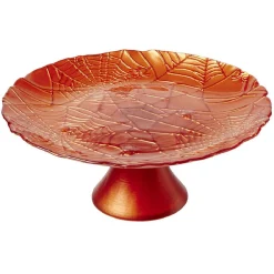 Plat de présentation Halloween en verre Ø21cm^Gifi Clearance