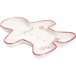 Plat de service en céramique forme bonhomme^Gifi Sale