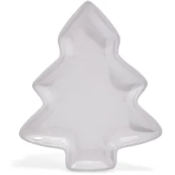 Plat en grès forme sapin de Noël^Gifi Best