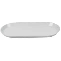 Plat ovale blanc^Gifi Hot