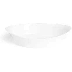 Plat ovale 29x17cm Luminarc blanc avec motifs^Gifi Online