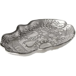 Plat tête de mort Halloween en verre^Gifi Discount