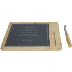 Plateau à fromage ardoise et 1 couteau^Gifi New