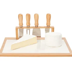 Plateau à fromage et 4 accessoires^Gifi Discount