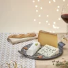 Plateau à fromage noir et blanc^Gifi Online