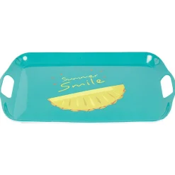 Plateau bleu Ananas Summer smile^Gifi Clearance
