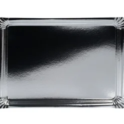 Plateau carton argenté x3^Gifi Best
