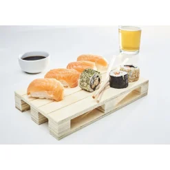 Plateau de présentation en bois naturel^Gifi Outlet