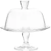 Plateau de présentation sur pied avec cloche Ø26cm verre transparent^Gifi Sale