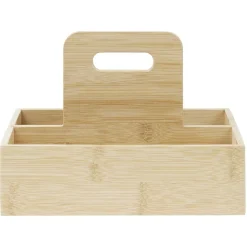Gifi Plateau de rangement en bambou