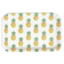 Plateau de service en carton style tropical x 5^Gifi Discount