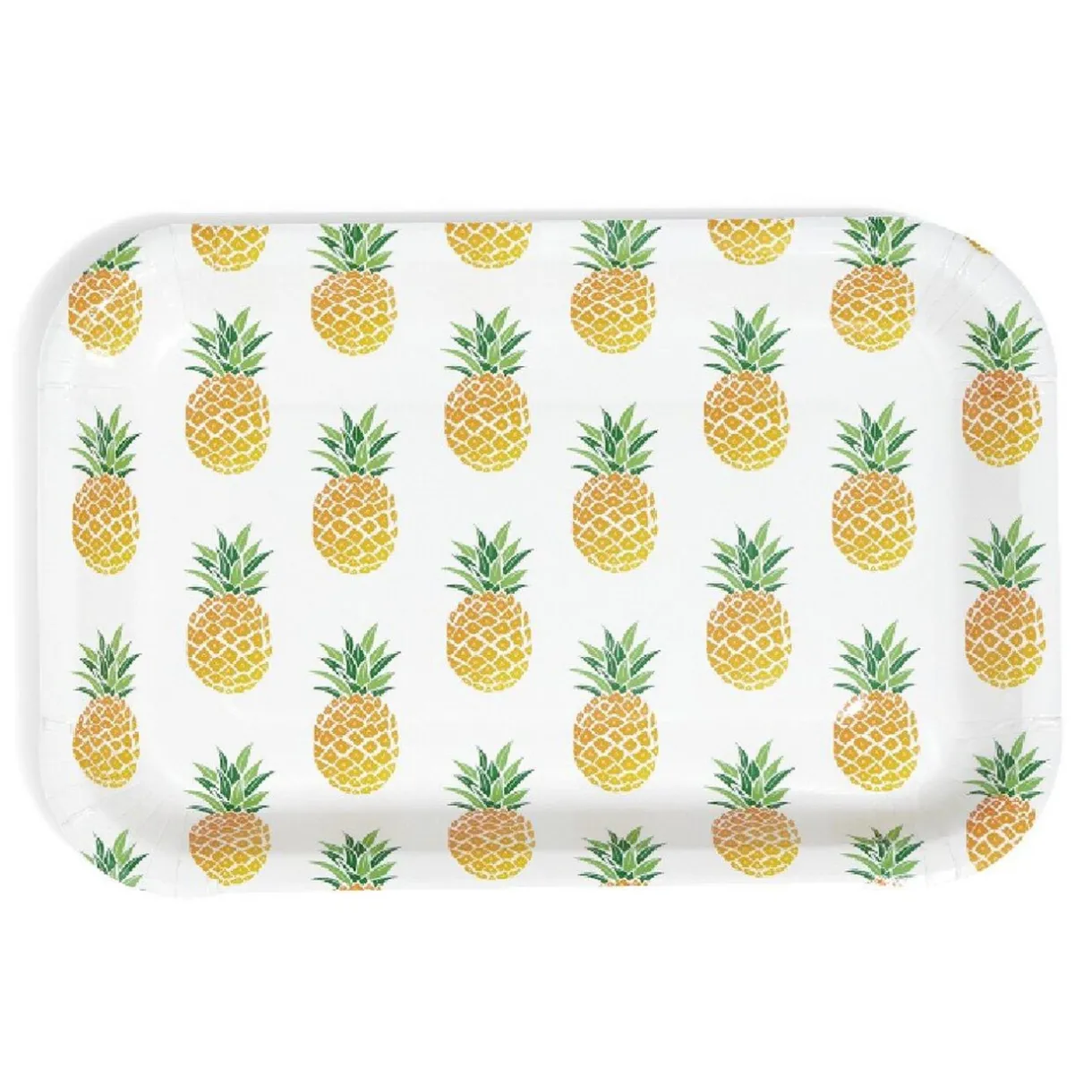 Plateau de service en carton style tropical x 5^Gifi Discount