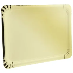 Plateau de service en carton doré x3^Gifi Outlet