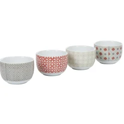 Plateau de service et bols carreaux de ciment 4 design^Gifi