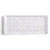 Plateau de service rectangulaire mélaminé blanc motif feuillage doré 18x37,5cm^Gifi New