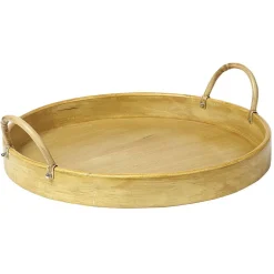 Plateau en bois Ø35 cm^Gifi Clearance