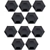 Plateau hexagonal carton noir Ø26cm x10^Gifi Hot