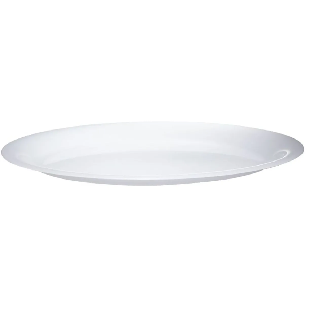 Plateau ovale plastique blanc^Gifi Outlet