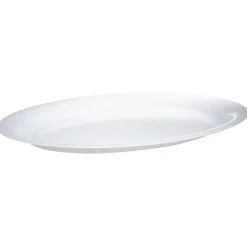 Plateau ovale plastique blanc^Gifi Outlet
