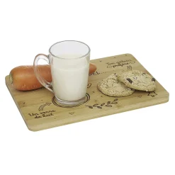 Plateau Père Noël en bambou^Gifi Discount