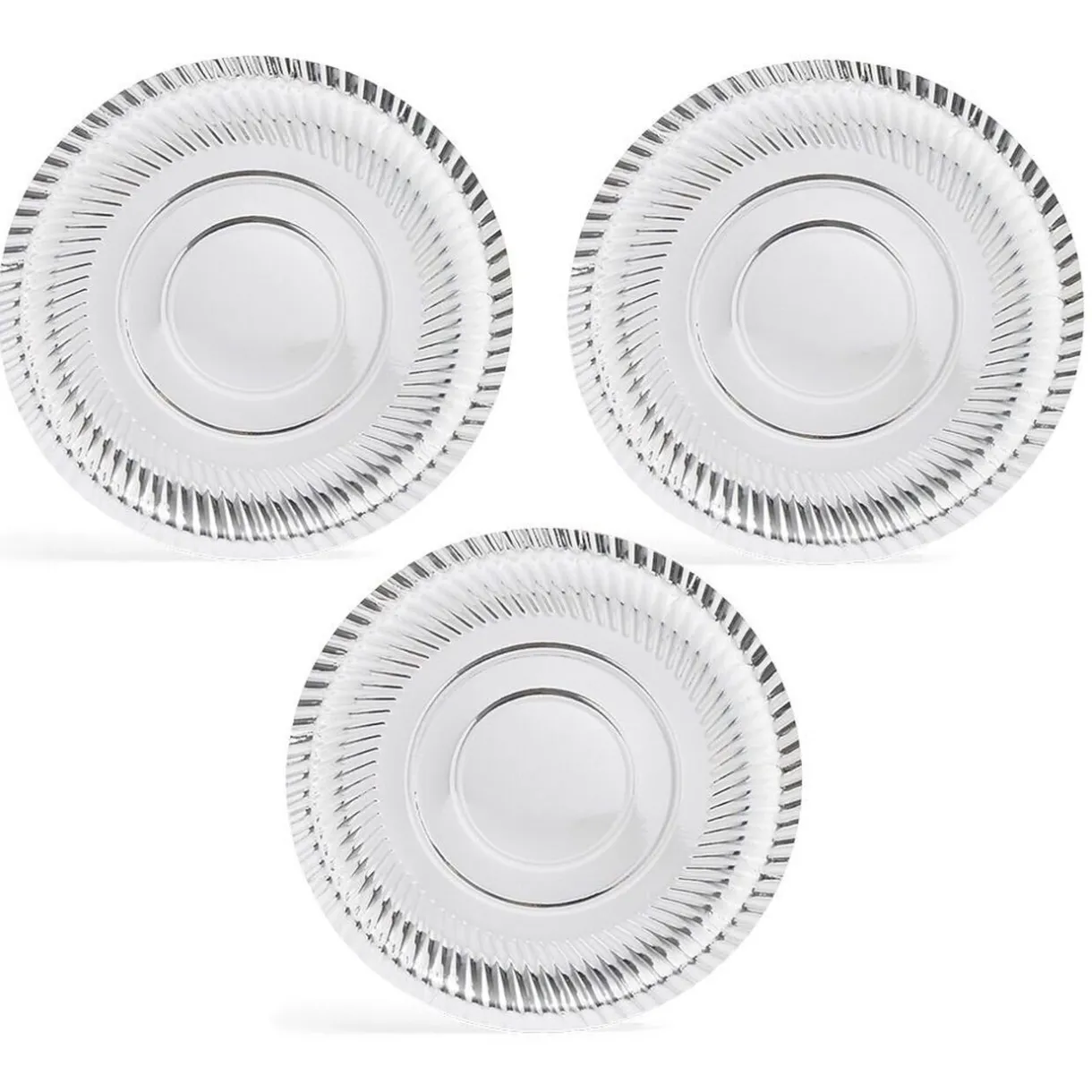 Plateau présentation carton argenté x3^Gifi Online