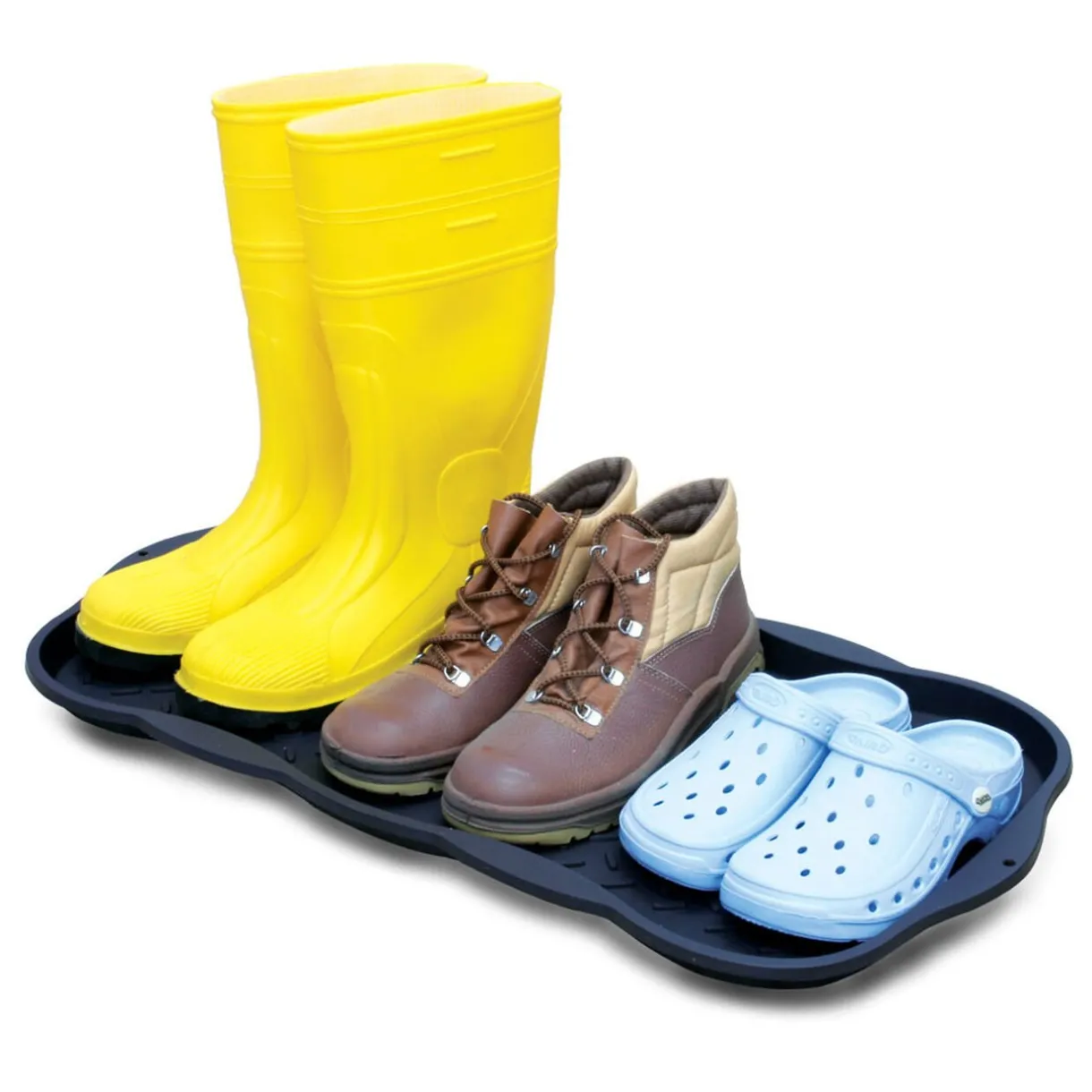 Nettoyage Et Entretien|Gifi Plateau range chaussures noir