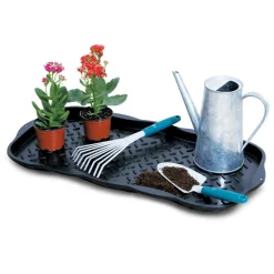 Nettoyage Et Entretien|Gifi Plateau range chaussures noir