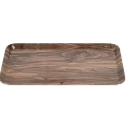Plateau rectangulaire mélaminé effet bois naturel 19x30cm^Gifi Clearance