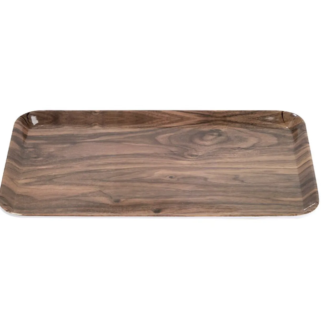 Plateau rectangulaire mélaminé effet bois naturel 19x30cm^Gifi Clearance